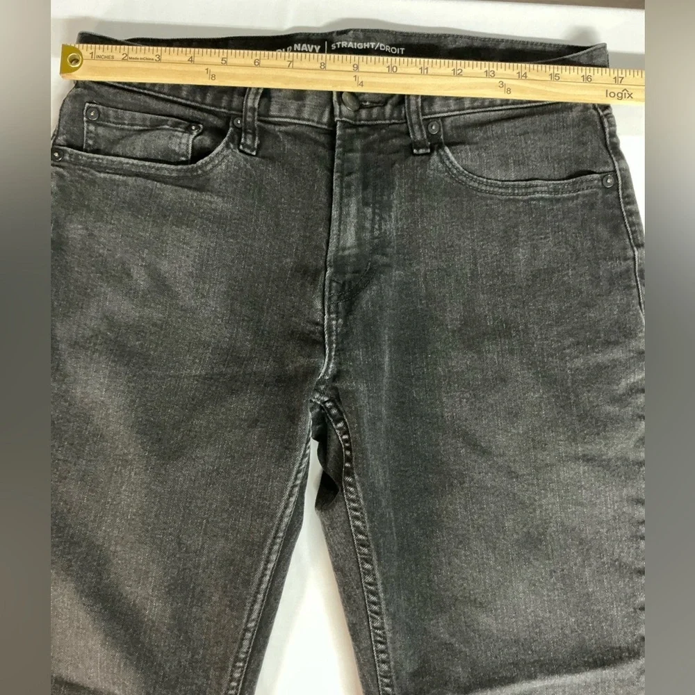 Old Navy Straight leg Jeans in a washed black denim